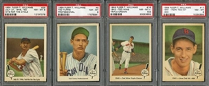 1959 Fleer Ted Williams Lot of 16 High Graded Cards